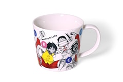 Hello, ONE PIECEグッズ マグカップ3種(エース・ルフィ・チョッパー)
